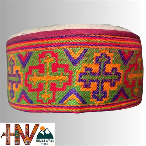 Kullu Cap - Economical Handcrafted Woolen Cap with Kullu Patti design ...