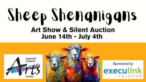 Sheep Shenanigans - Art Show and Silent Auction, 125 Centennial Lane ...