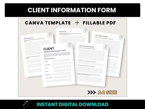 Image result for Clientele Forms with Instructions