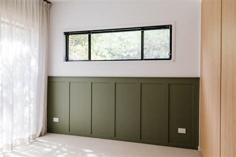 Painted Board And Batten Walls