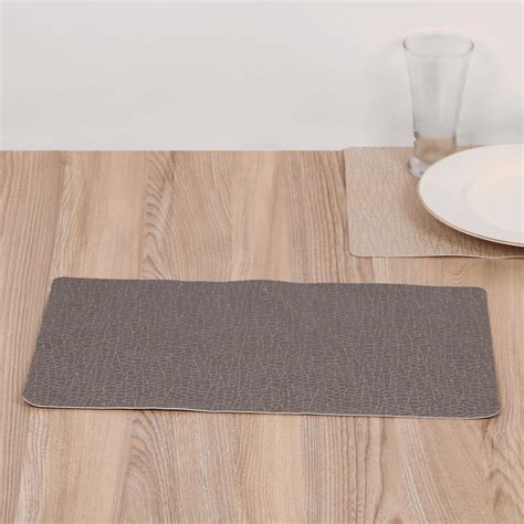 Buy Eden Crust Embossed Vinyl Placemat from Home Centre at just INR 225.0