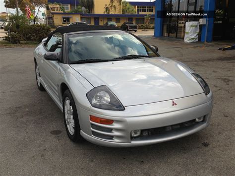 2001 Mitsubishi Eclipse Spyder Gt Convertible
