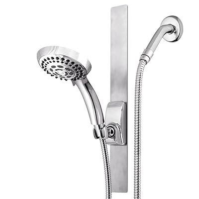 Waterpik Adjustable Height Magnetic Slide Bar Shower India | Ubuy
