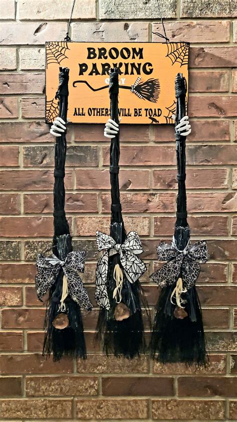 Dollar tree diy witches broom decor halloween diy make with me – Artofit