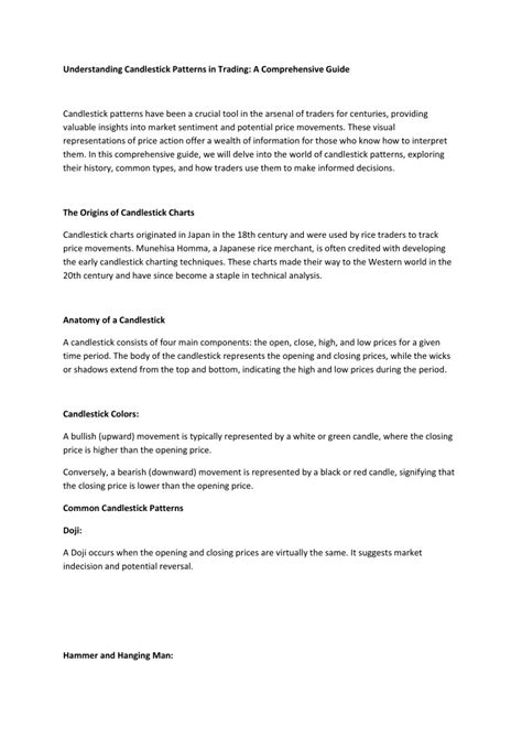 Image result for Candlestick Chart Tutorial