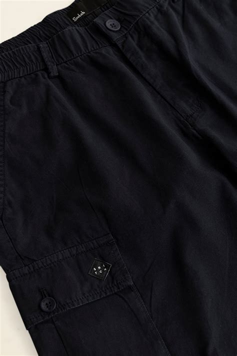 Buy Men's Rampage Navy Cargo Shorts Online | SNITCH