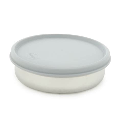 Buy Gluman Stainless Steel SS 304 Round Container Puri Dabba Round ...
