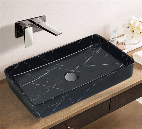 REMANENCE Wash Basin Countertop | Tabletop Ceramic Bathroom Sink | Wash ...