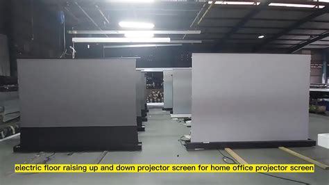 Alr Pet Cbsp 110'' Floor Rising Projection Screen Alr Ust Floor Rising ...