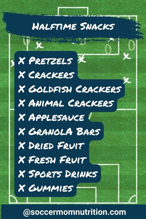 Soccer Snacks 的图像结果