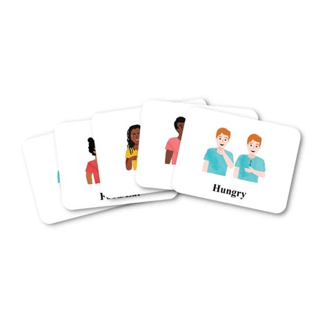 Sign Language Cards 的图像结果