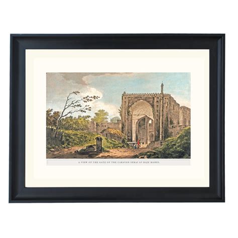 The Caravan Serai at Rajmahal, Bihar Art Print – Ikka Dukka Studio ...