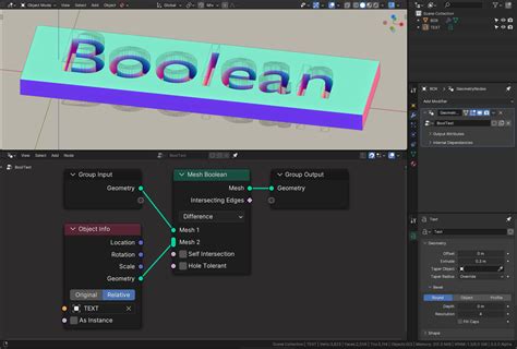 Image result for Blender Boolean Math Abstract Objects