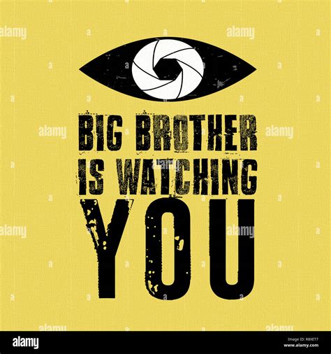Big Brother Is Watching You High Resolution Stock Photography and Images - Alamy
