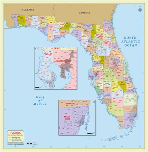 Florida Zip Code 的图像结果
