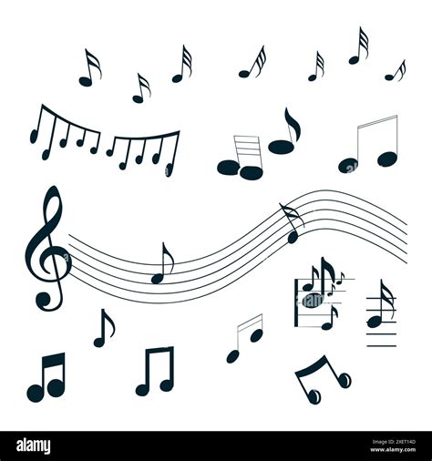 Musical symbols and notes collection Stock Vector Image & Art - Alamy