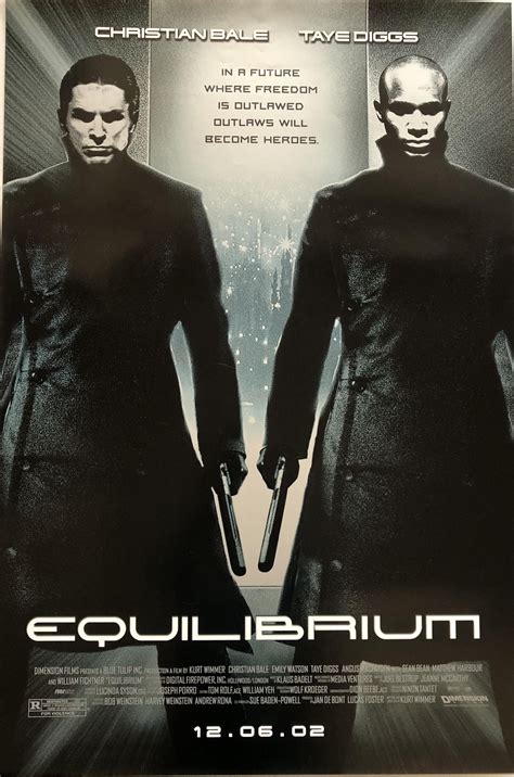 Image result for Equilibrium Movie Explained