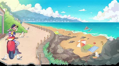 Steam Delivery Girl Winter Sale 2024 Live Wallpaper - MoeWalls