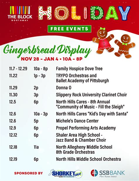 Jan 4 | Holiday Performances at The Block Northway | North Hills, PA Patch