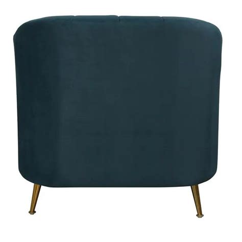 Apka Interior 1 Seater Velvet Sofa In Blue Online Price in India - Easy ...