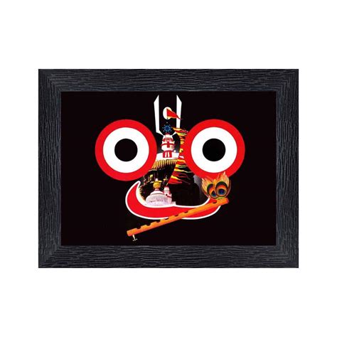 pnf Poster n Frames Shree Puri Jagannath Wooden Photo Frame|Acrylic ...