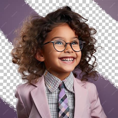 Depresyjna dziewczynka z kręconymi włosami z azjatyckiej grupy ...