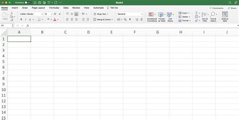 Image result for Excel Interface On Mac