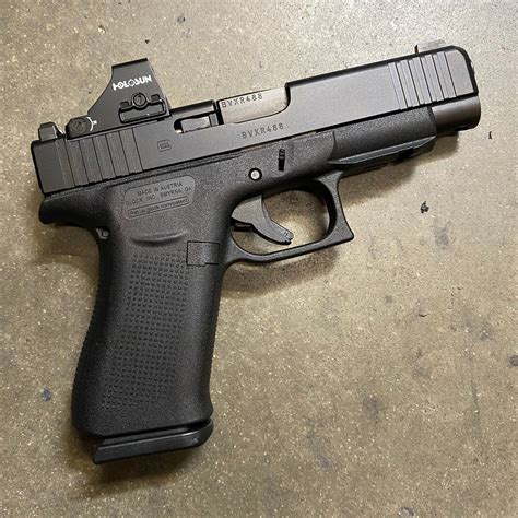 GLOCK 48 MOS 9mm Holosun 507K optic package with 3x magazines. Free ...