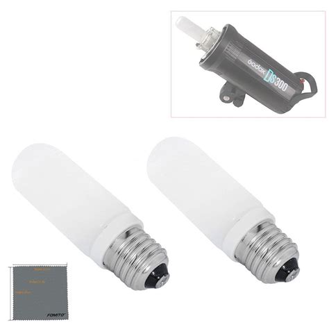 Buy 2 x Fomito 150W 220V-230V E27 Flash Tube Lamp Bulb for Photo Studio ...