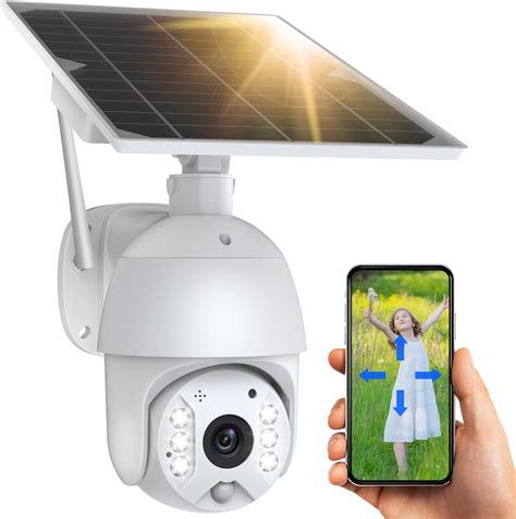 Amazon.com : Solar Security Cameras Wireless Outdoor, WiFi Wireless ...