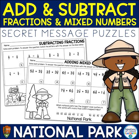 Image result for 4th Grade Math Frations Adding Mixed Numbers