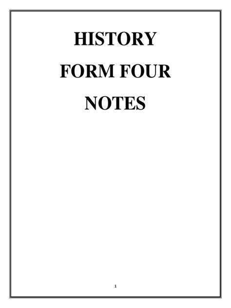 History Form 4 Notes 的图像结果