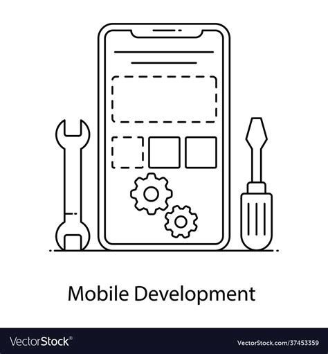Image result for Mobile Developer Vector