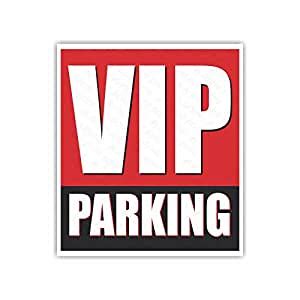 Anne Print Solutions® VIP Parking Sticker Self Adhesive Vinyl for Car ...