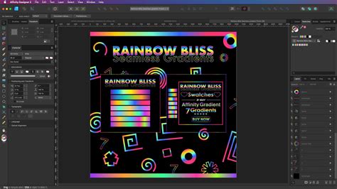 Image result for Rainbow Gradient Affinity