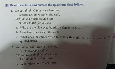 the children's hour can someone please send the answer to the question ...