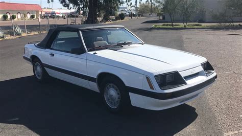 1985 Ford Mustang Convertible at Los Angeles 2018 as F15 - Mecum Auctions