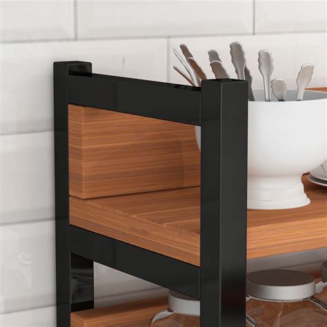 Buy KERROGEE 5 tiers Standing Baker's Racks with Wood Table, Kitchen ...
