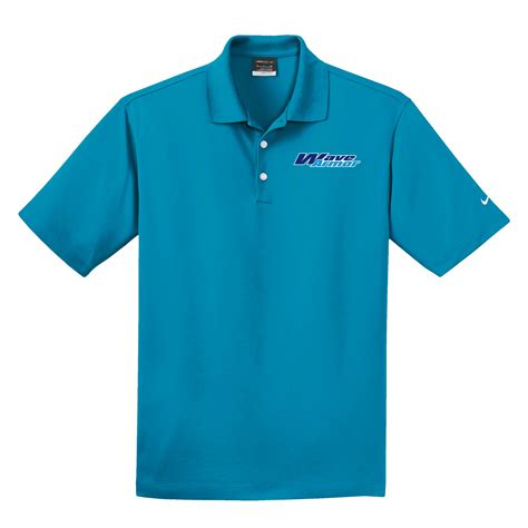 Blue dri fit polo shirt discount