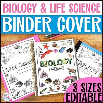 Biology Notebook Cover Page 的图像结果