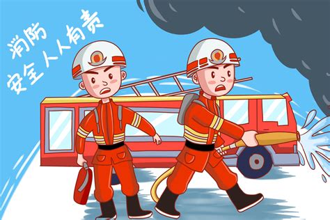 消防员爬上消防梯素材_消防安全图片_党政司法图片_第44张_红动中国
