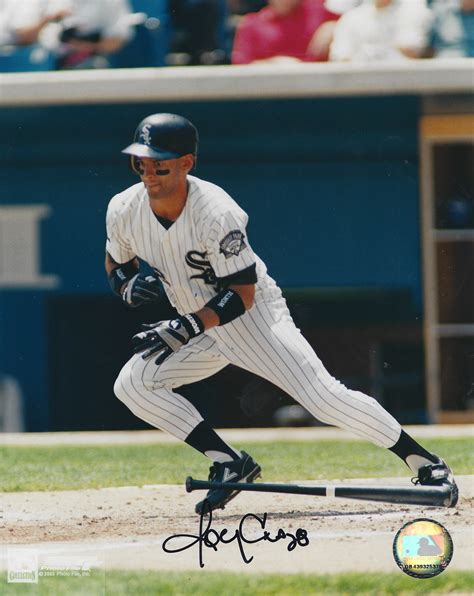AUTOGRAPHED JOEY CORA 8X10 Chicago White Sox Photo - Main Line Autographs