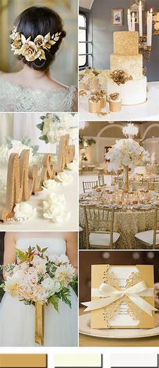 Wedding Themes White And Gold by 2017 The Best Gold Wedding Colors Combos Trends Stylish Wedding Themes White And Gold