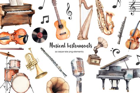 Musical Instrument Clipart