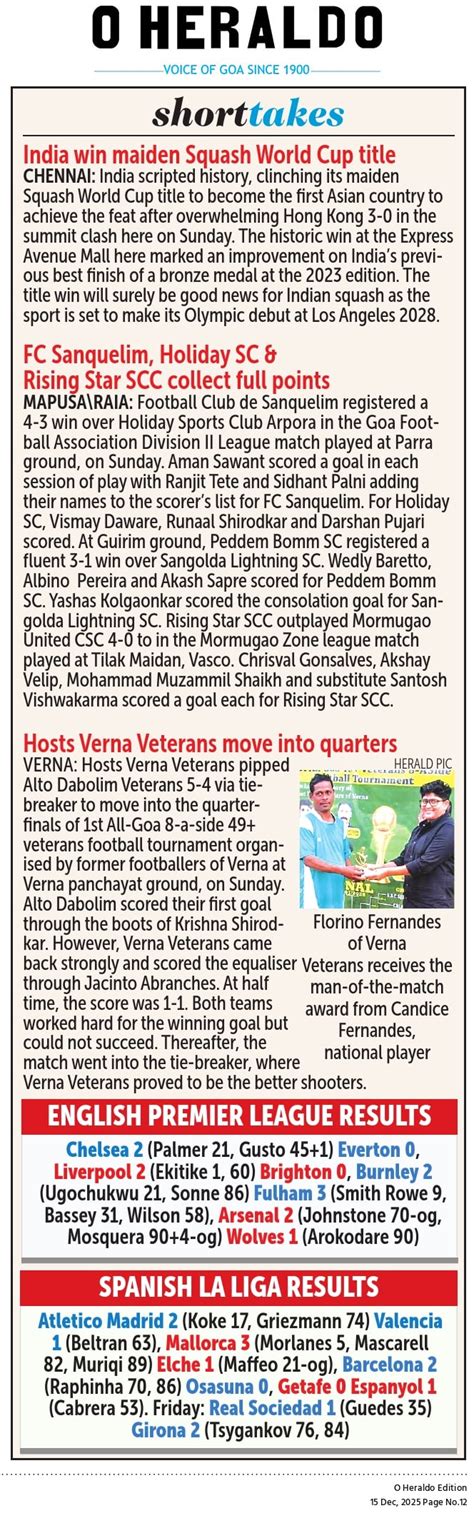 15 Dec 2025 Herald_012 - O Herald 15-12-2025 - o Heraldo ePaper ...