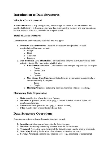 Introduction to Data Structures NPTEL 的图像结果