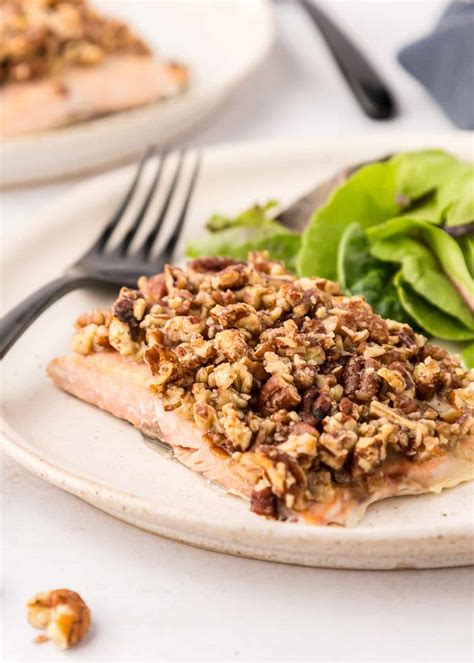 Pecan Crusted Salmon | Living Chirpy
