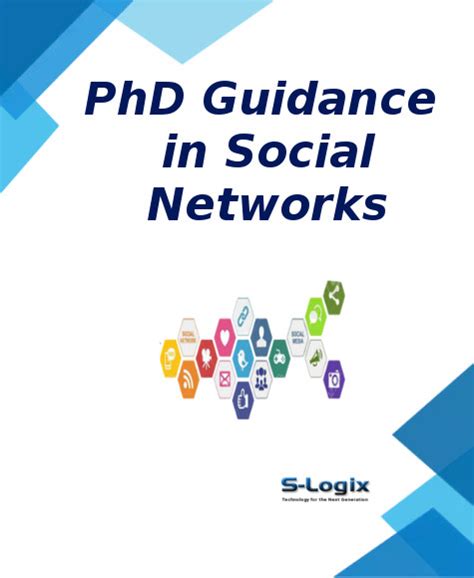 Best Research Guidance in Social Networks for PhD | S-Logix