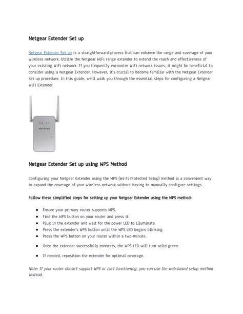 Image result for Set Up Netgear WiFi Extender