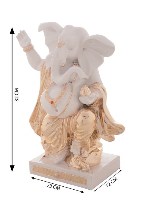 Premium Figurine of Lord Ganesha in Dancing Position - eCraftIndia Online